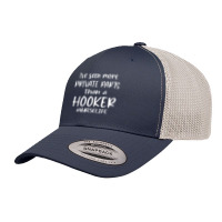 I've Seen More Private Parts Than A Hooker Funny Nurse Life T Shirt Retro Trucker Cap | Artistshot