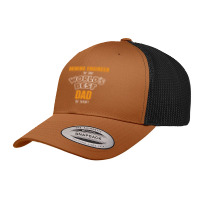 Mining Engineer By Day Worlds Best Dad By Night Fathers Day Retro Trucker Cap | Artistshot