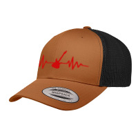 Heartbeat Electric Guitar Retro Trucker Cap | Artistshot