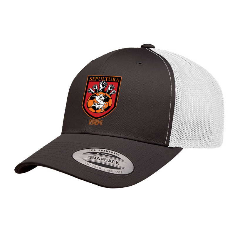 Cool-sepultura-coat-of-arms-pen Retro Trucker Cap by dodory | Artistshot