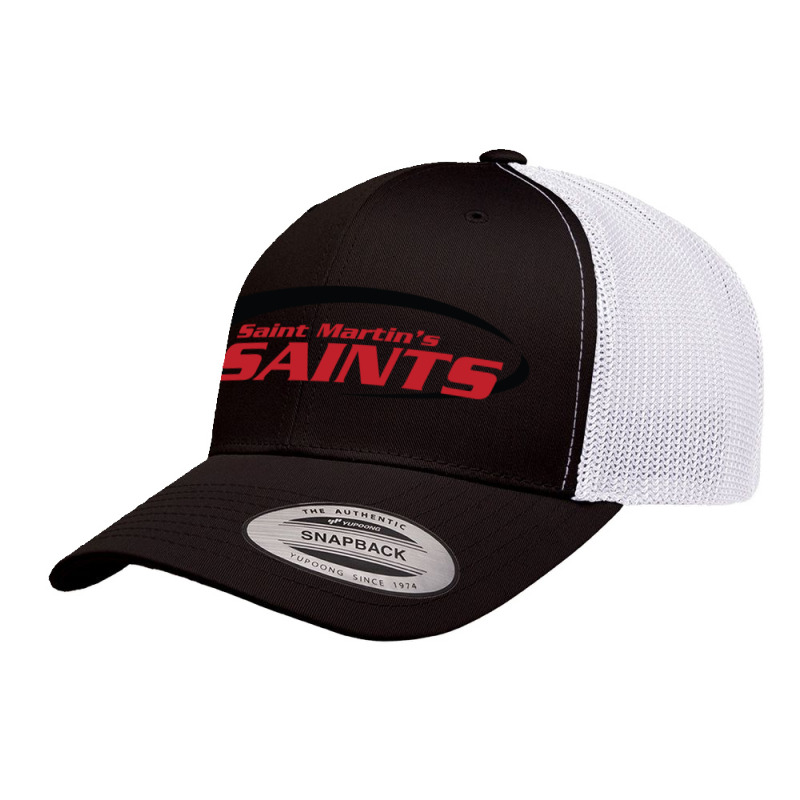 Saint Martin's Saints Retro Trucker Cap by Jacobb | Artistshot