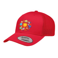 Planet Space Solar System Retro Trucker Cap | Artistshot