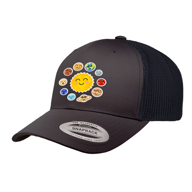 Planet Space Solar System Cute Retro Trucker Cap by gani-75 | Artistshot