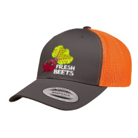 Funny Fresh Beets Organic Vegetable Retro Trucker Cap | Artistshot