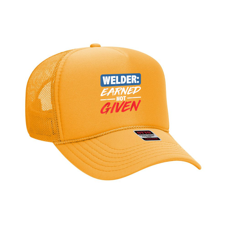 Master Weld T Shirt Pipeliner Welder Welding Pipeline Gift T Shirt Foam Trucker Hat | Artistshot