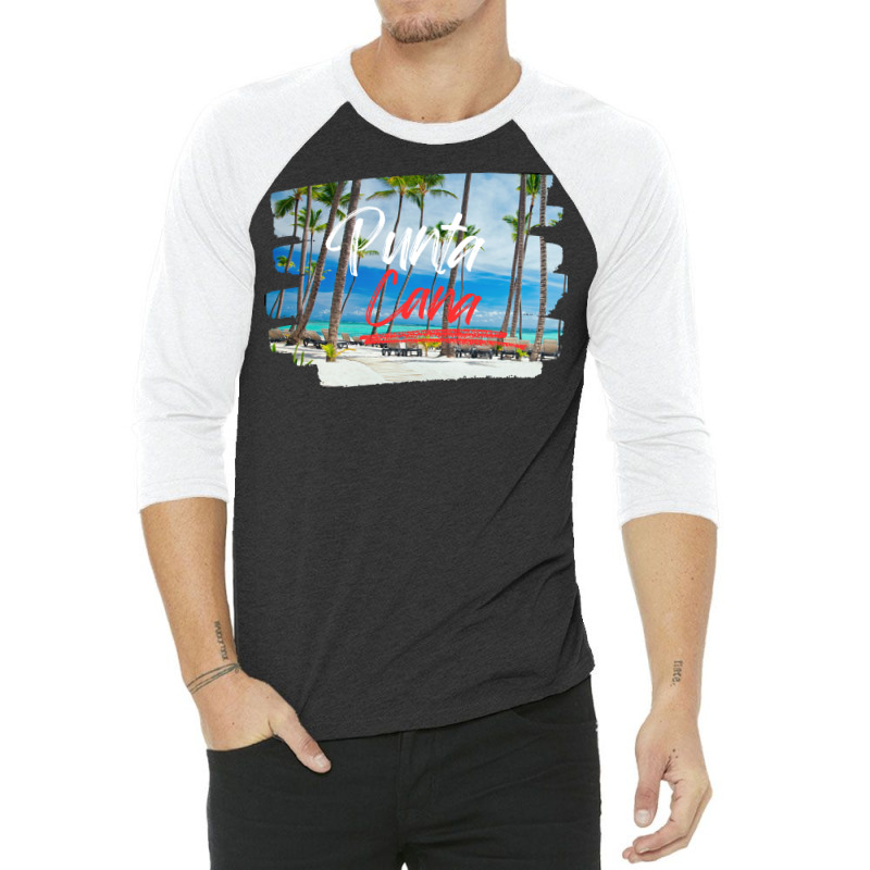 Punta Cana Dominican Republic 3/4 Sleeve Shirt by spreadshirt.com/Wolf shop | Artistshot