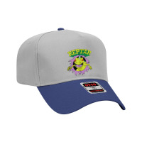 Reptar Attack Ripping Breaking Through Adjustable Baseball Cap | Artistshot