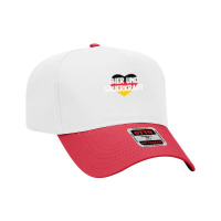 Bier Und Sauerkraut Oktoberfest Long Sleeve T Adjustable Baseball Cap | Artistshot