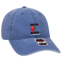 Organ Donation Awareness Share Your Spare Kidney Dyed Cap | Artistshot