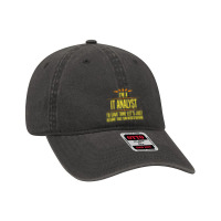 Im A It Analyt Premium T Shirt Dyed Cap | Artistshot