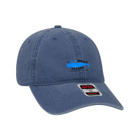 Blue Whale Tavern Distressed Dyed Cap | Artistshot