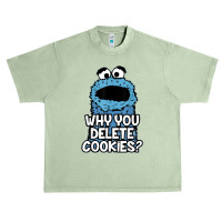 Why You Delete Cookies Random Monster Parody Sarcastic Fun T Shirt Urban Heavy T-shirt | Artistshot