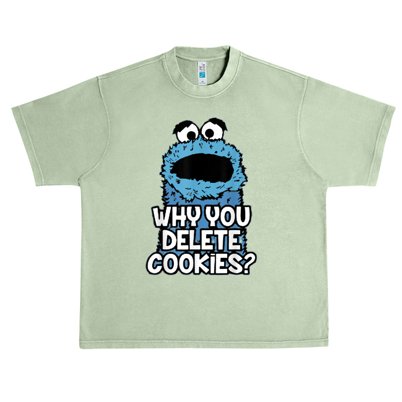 Why You Delete Cookies Random Monster Parody Sarcastic Fun T Shirt Urban Heavy T-shirt by cm-arts | Artistshot