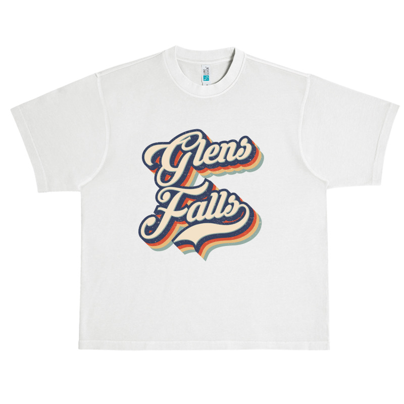 I Love Glens Falls City Usa Retro Vintage Urban Heavy T-shirt | Artistshot