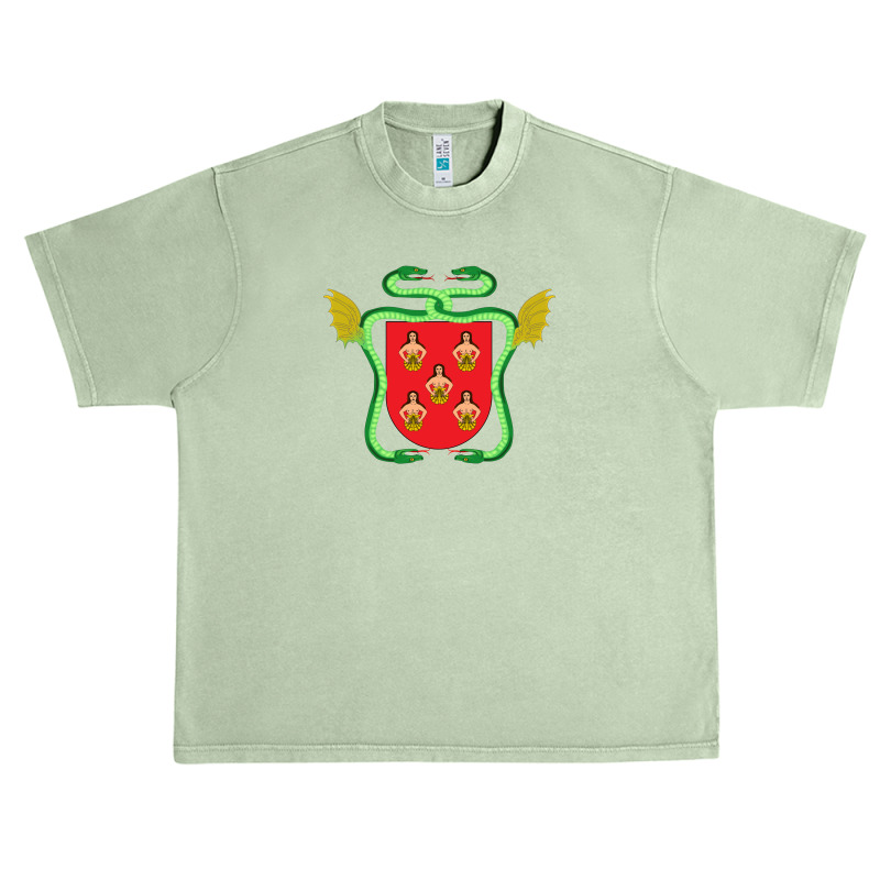 Spain Coat Of Arms Knight Nobility Country Knight Urban Heavy T-shirt by Rahmadi1984 | Artistshot