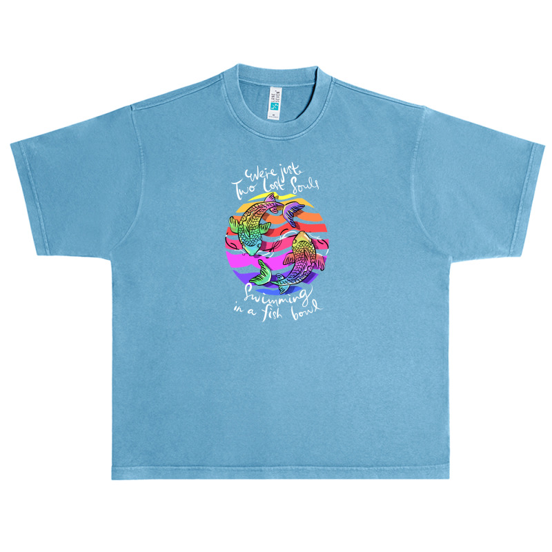 We're Pink Just Two Lost Souls Swimming In A Fish Bowl Floyd Urban Heavy T-shirt | Artistshot