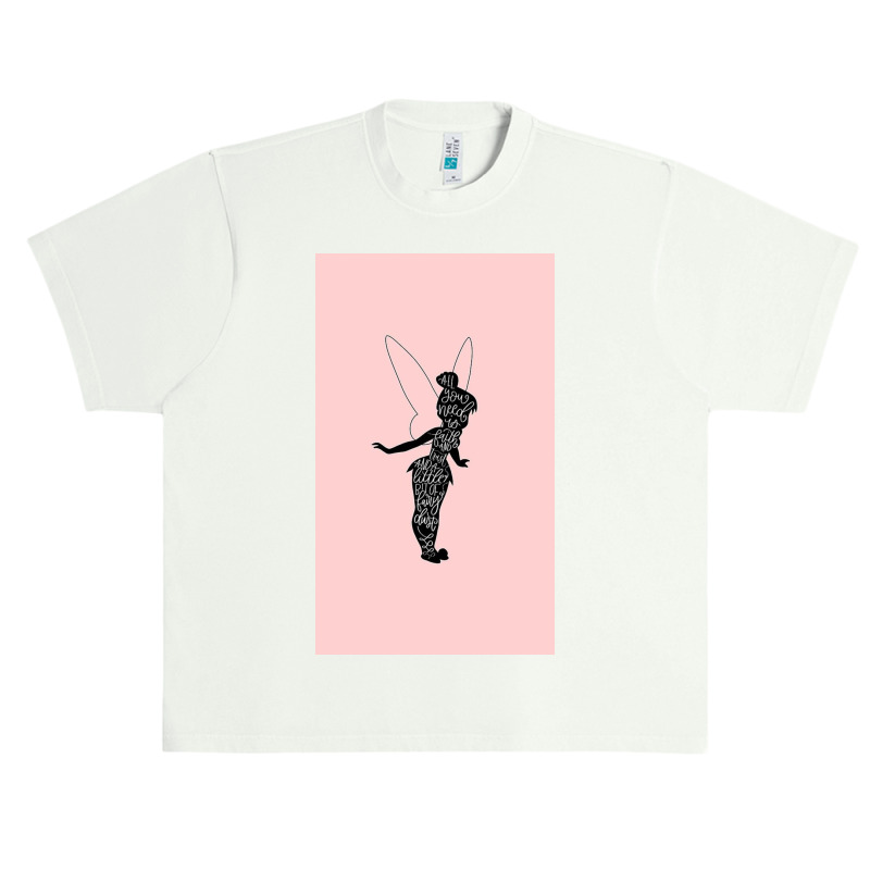 Tinkerbell Quote, From Peter Pan Urban Heavy T-shirt by Pellejnkuh | Artistshot