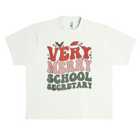 Merry School Secretary Christmas School Secretary Xmas Party Tank Top Urban Heavy T-shirt | Artistshot