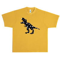 Polka Dot T Rex Dinosaur International Dot Day White & Black T Shirt Urban Heavy T-shirt | Artistshot