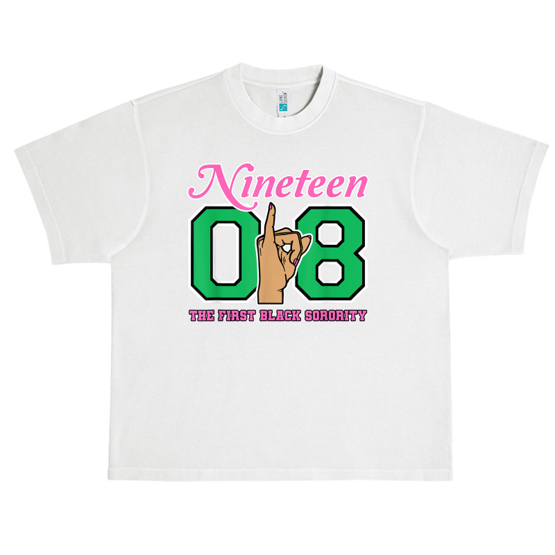 J15 Nineteen 08 Founders Day Aka Women Hand Sign Urban Heavy T-shirt | Artistshot