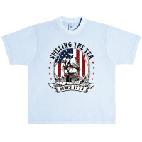 Spilling The Tea Since 1773 American History Teacher Vintage Pullover Urban Heavy T-shirt | Artistshot