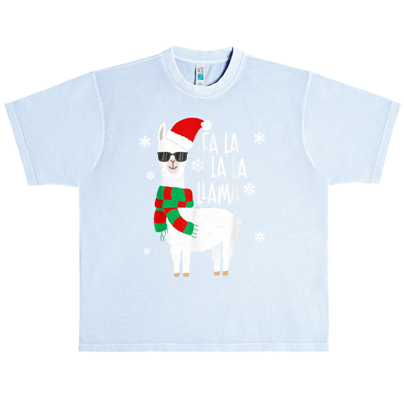 Fa La La Llama   Funny Falala Llama Christmas T Shirt Urban Heavy T-shirt | Artistshot