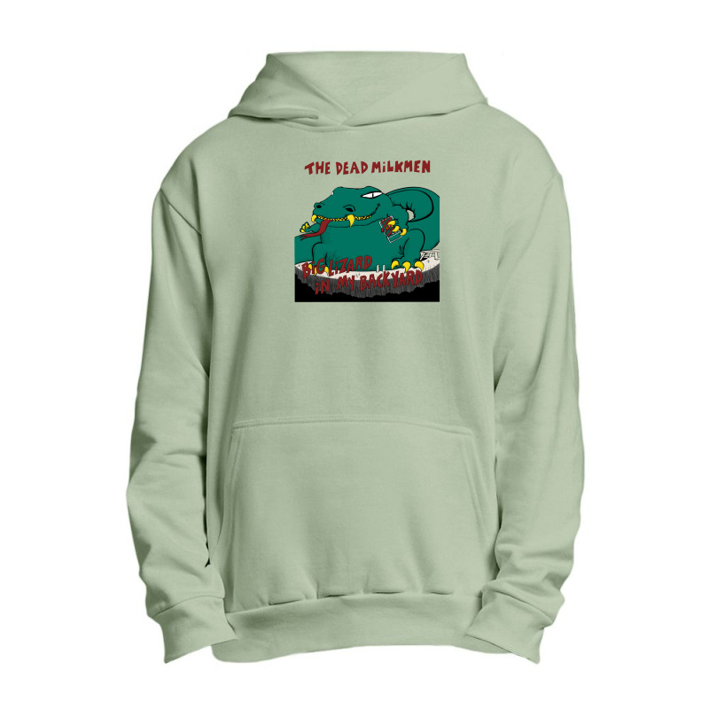 Dead Milkmen Big Lizard Urban Pullover Hoodie by LarryCory | Artistshot