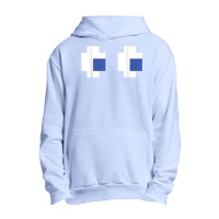 Retro Arcade Game Ghost Eyes T Shirt Urban Pullover Hoodie | Artistshot