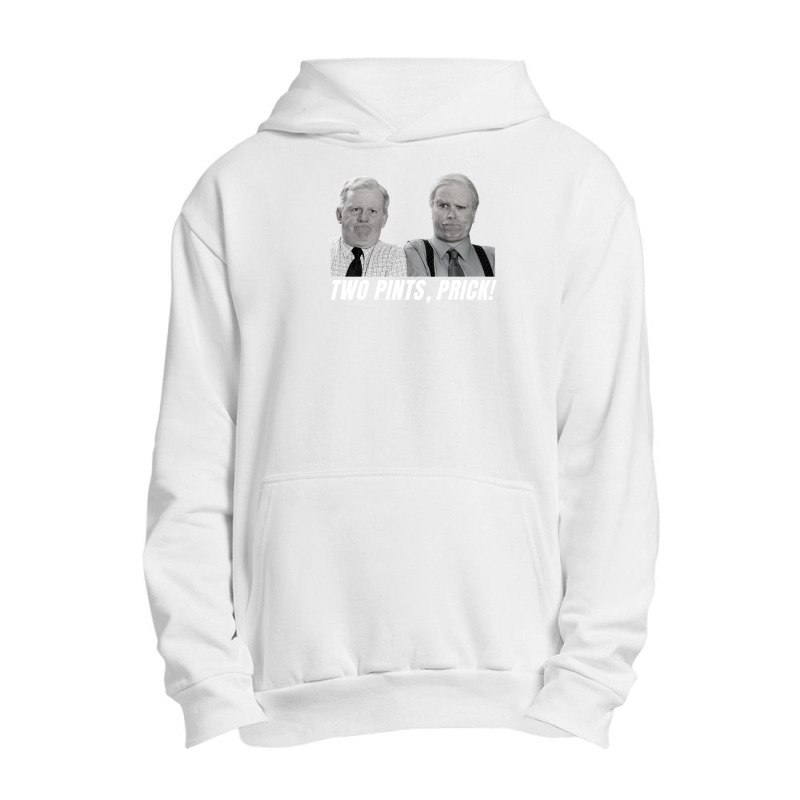 Two Pints Prick Jack And Victor Banter - White Urban Pullover Hoodie by HectorMarroquin | Artistshot