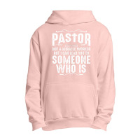 Pastor Cool Christian Church Appreciation Urban Pullover Hoodie | Artistshot