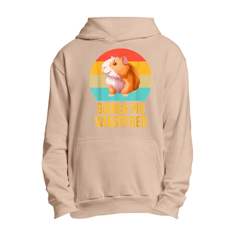 Guinea Pig Whisperer Funny Guinea Pig Design Urban Pullover Hoodie | Artistshot