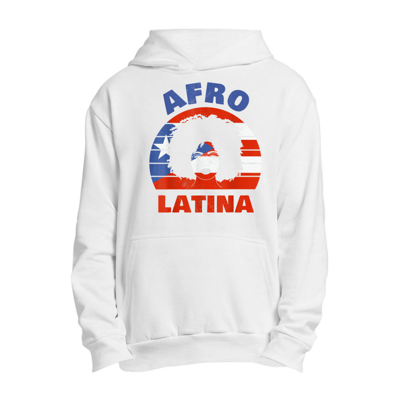 Puerto Rica Afro Latina Women National Hispanic Month Latinx T Shirt Urban Pullover Hoodie by cm-arts | Artistshot