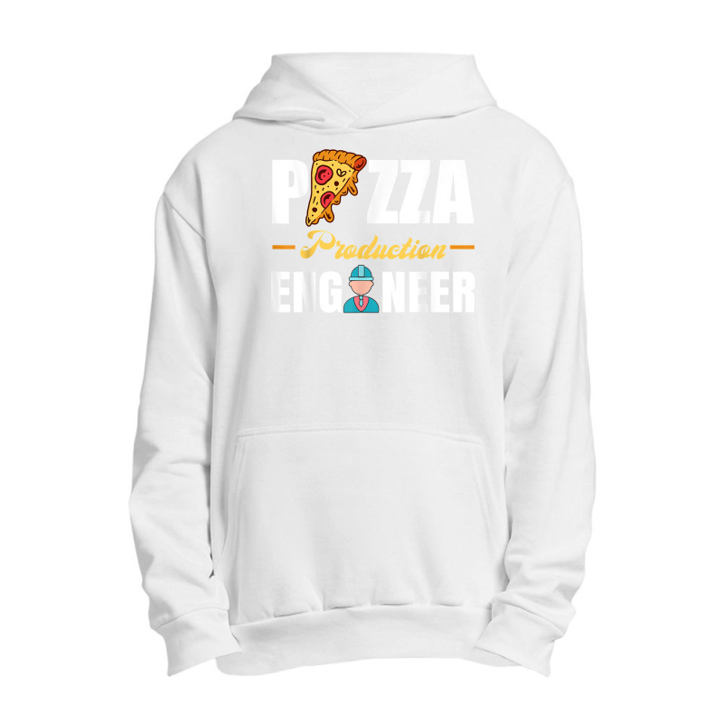 Pizzaas   Pizza Production Engineer T Shirt Urban Pullover Hoodie | Artistshot