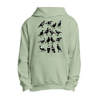 Magpies - Australian Native Birds (choose Preferred Colour And Style) Urban Pullover Hoodie | Artistshot