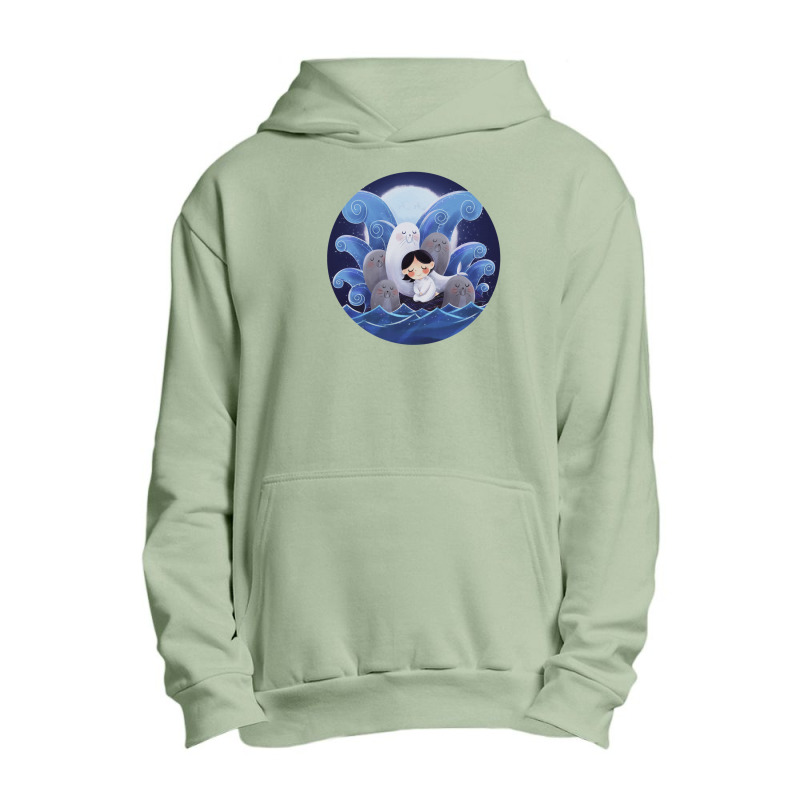 Song Of The Sea Urban Pullover Hoodie by cm-arts | Artistshot