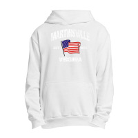 Martinsville Virginia Va Usa Stars & Stripes Vintage Style Premium Urban Pullover Hoodie | Artistshot