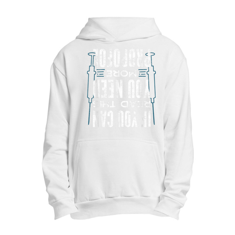 Anesthesiologist Anaesthetist If You Can Read This Funny Urban Pullover Hoodie | Artistshot