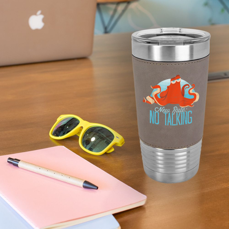 Finding Dory Hank No Talking Graphic Leatherette Tumbler | Artistshot