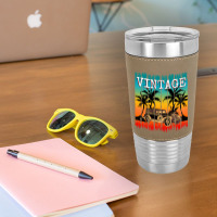 Vintage Car Retro Classic Gift Leatherette Tumbler | Artistshot