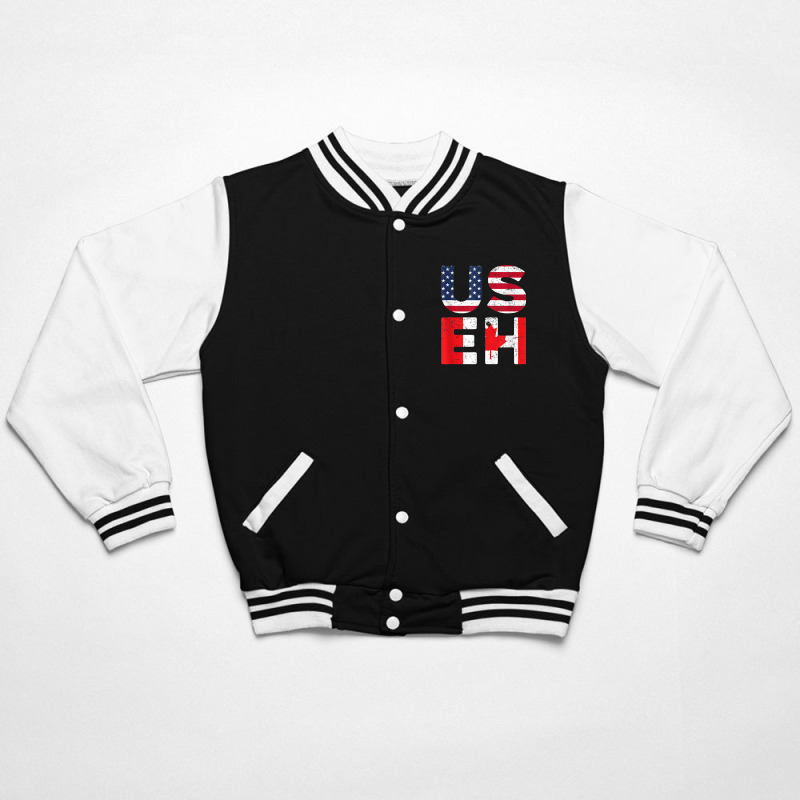 Usa Pride Us Flag Day Useh Canadian Canada Bomber Jacket | Artistshot