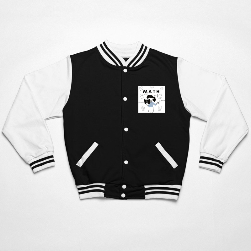 School Subject Maths Bomber Jacket | Artistshot