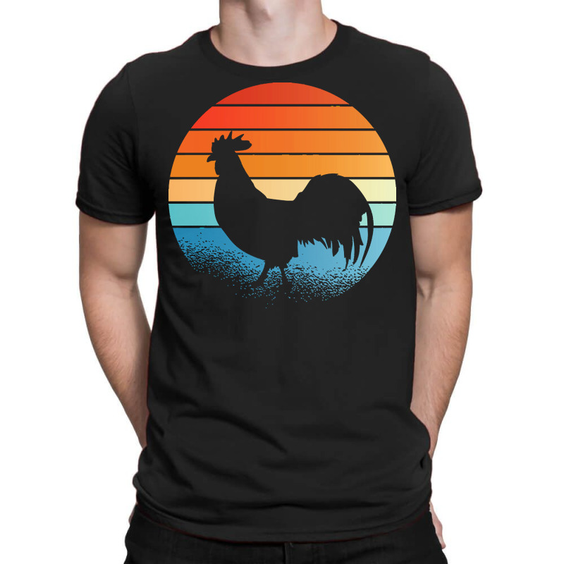 Sunset Rooster T  Shirt Sunset Rooster Gift Ideas T  Shirt T-shirt | Artistshot