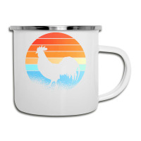 Sunset Rooster T  Shirt Sunset Rooster Gift Ideas T  Shirt Camper Cup | Artistshot