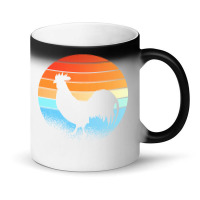 Sunset Rooster T  Shirt Sunset Rooster Gift Ideas T  Shirt Magic Mug | Artistshot