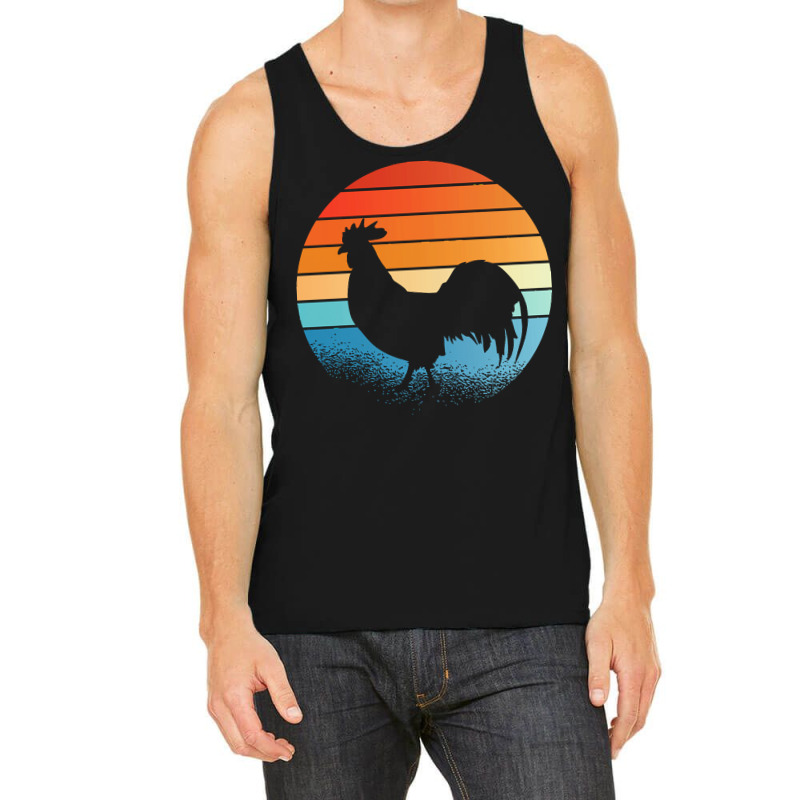 Sunset Rooster T  Shirt Sunset Rooster Gift Ideas T  Shirt Tank Top | Artistshot