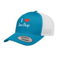 I Love San Diego T Shirt Retro Trucker Cap | Artistshot