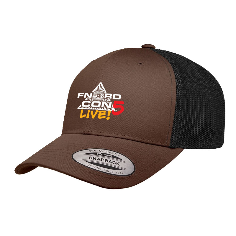 Fnordcon 5 Live! (white Letters) Retro Trucker Cap by larevanisa | Artistshot