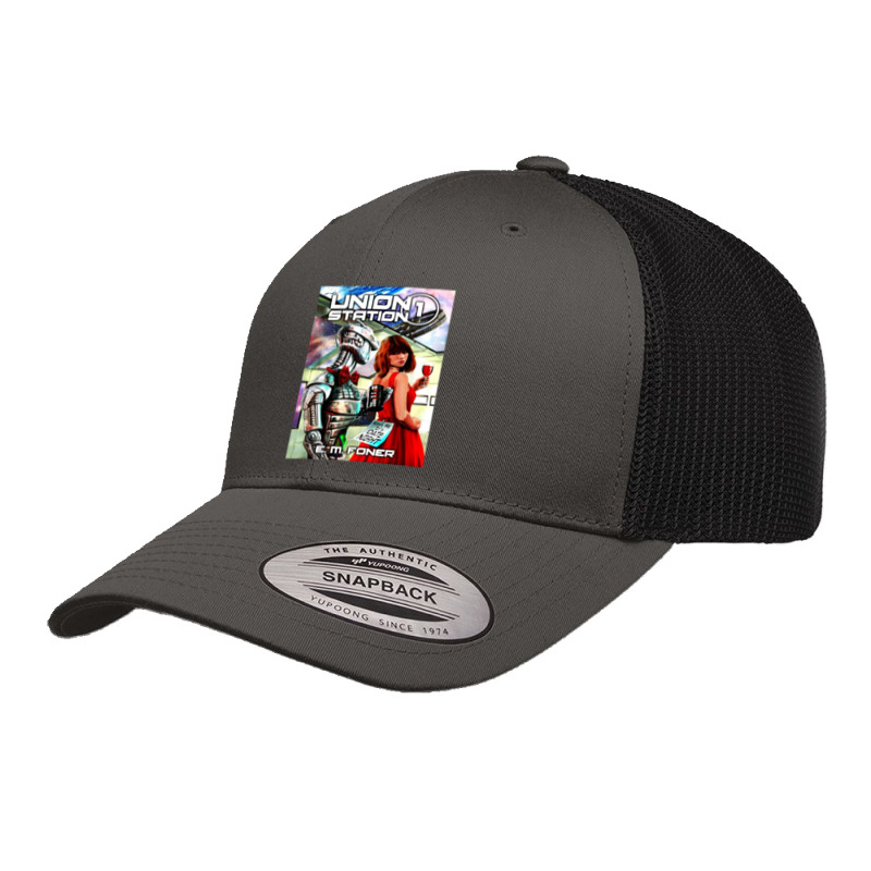 E M Foner Date Night On Union Station Cover Retro Trucker Cap | Artistshot