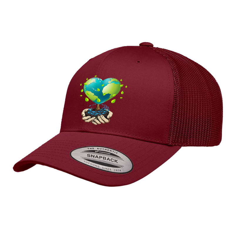 Earth Day 2020 Gifts Ecology Environmental Science Retro Trucker Cap by NapetArt | Artistshot