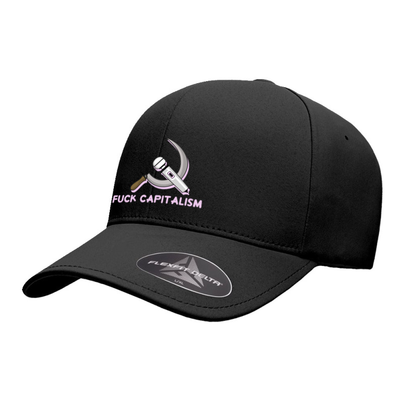 Fuck Capitalism, Fuck Capitalism Seamless Cap by hydrant-podcast | Artistshot